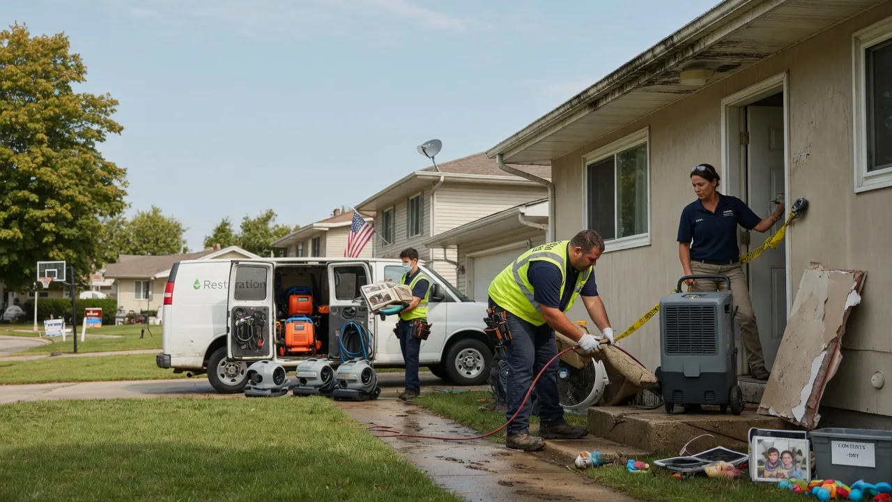 Water Damage Restoration in Mount Pleasant, OH near me